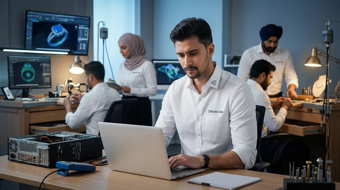 Desktop Support Engineer jewelry hiring image