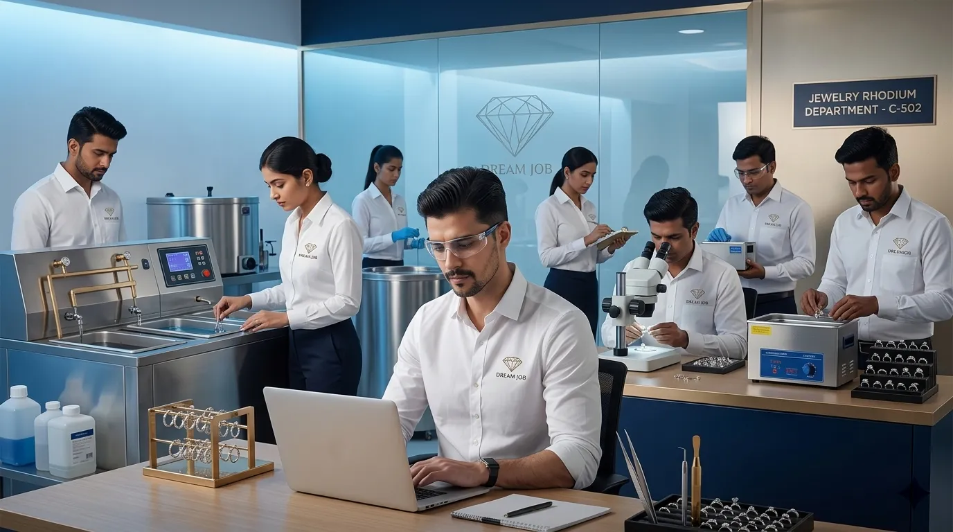 Rhodium Supervisor jewelry hiring image